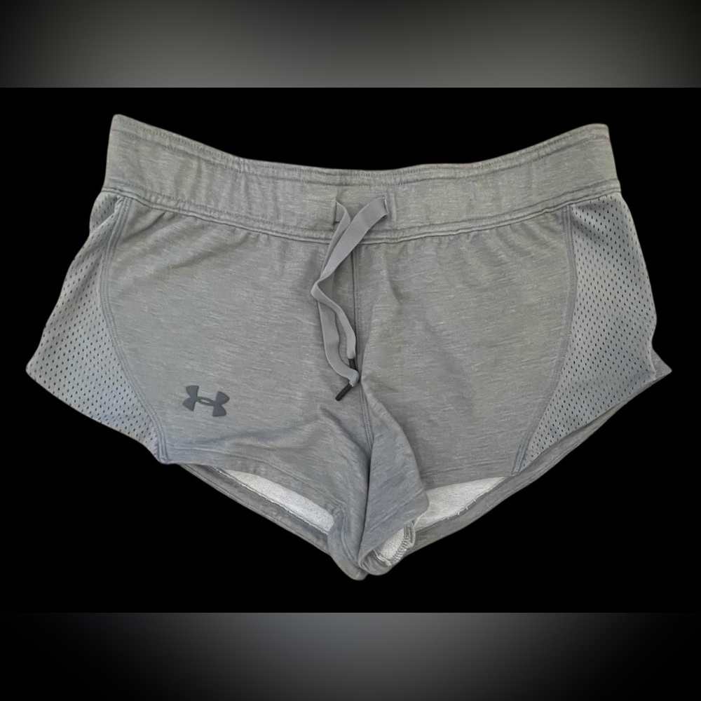 Under Armour Gray Athletic Shorts Lightweight Breathable